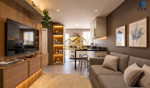 Apartamento com 2 Quartos à venda, 50m² no Jardim Leblon, Belo Horizonte
