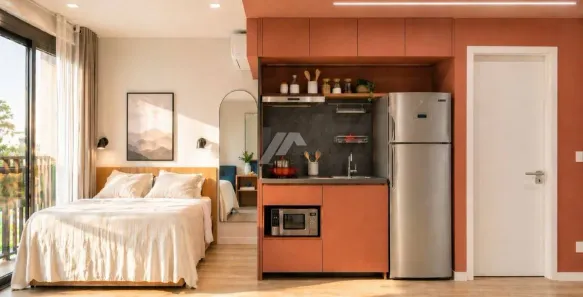 Apartamento com 1 Quarto à venda, 17m² no Centro, Florianópolis