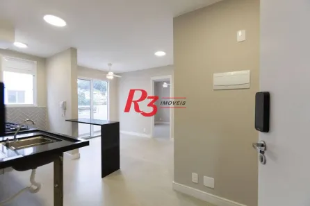 Apartamento com 2 Quartos para alugar, 43m² no Jabaquara, Santos