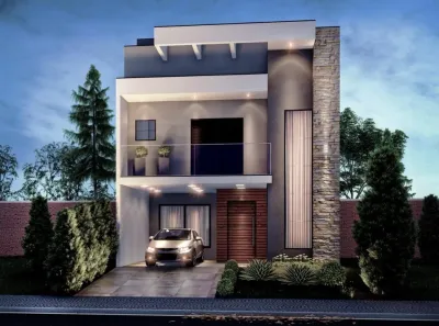 Casa de Condomínio com 3 Quartos à venda, 199m² no Cajuru do Sul, Sorocaba