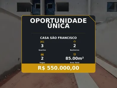Casa com 3 Quartos à venda, 85m² no São Francisco, Serra