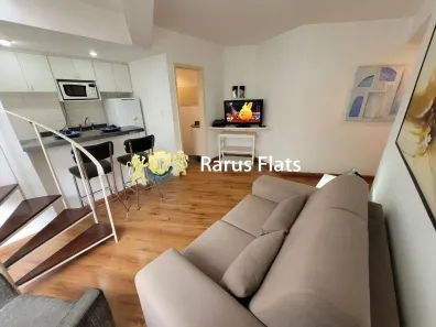 Flat com 1 Quarto para alugar, 46m² no Vila Nova Conceição, São Paulo