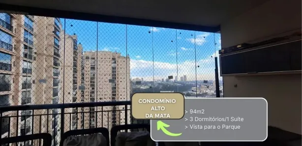 Apartamento com 3 Quartos à venda, 94m² no Jardim Tupanci, Barueri