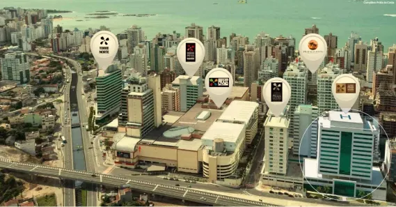Sala Comercial à venda, 34m² no Praia da Costa, Vila Velha