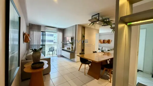Apartamento com 2 Quartos para alugar, 65m² no Ponta Verde, Maceió