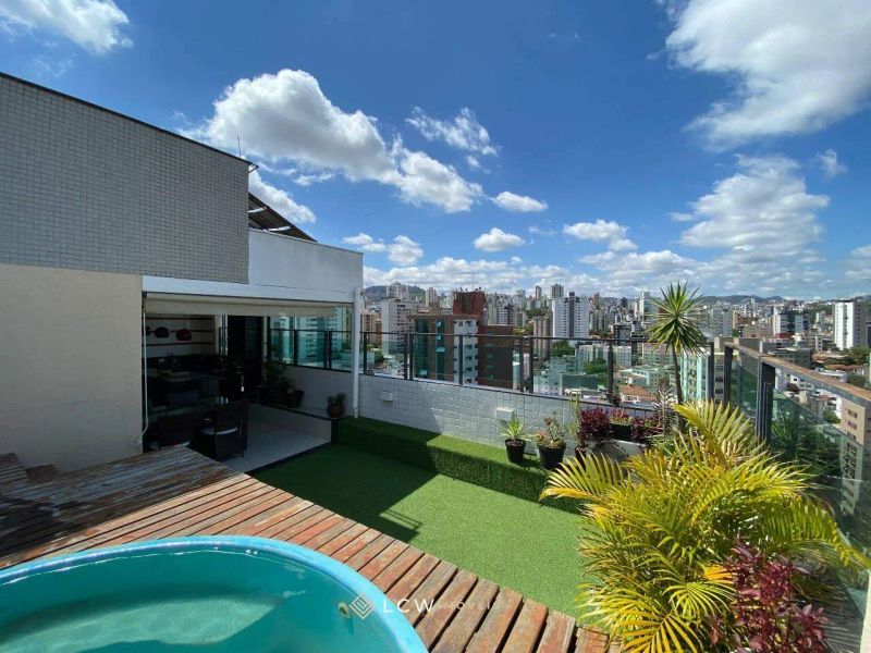 Cobertura com 4 quartos — Lourdes, Belo Horizonte