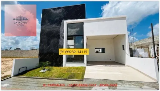 Casa de Condomínio com 3 Quartos à venda, 130m² no Campina de Icoaraci (Icoaraci), Belém