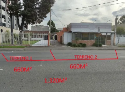 Lote/Terreno à venda, 1320m² no Hauer, Curitiba
