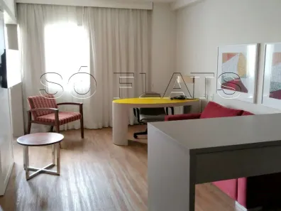 Apartamento com 1 Quarto para alugar, 32m² no Alphaville Centro Industrial e Empresarial/Alphaville., Barueri