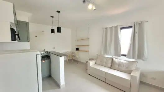 Apartamento com 1 Quarto para alugar, 37m² no Mirandópolis, São Paulo