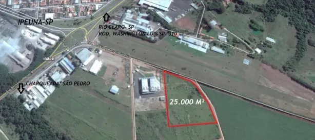 Lote/Terreno à venda, 25000m² no , Ipeúna