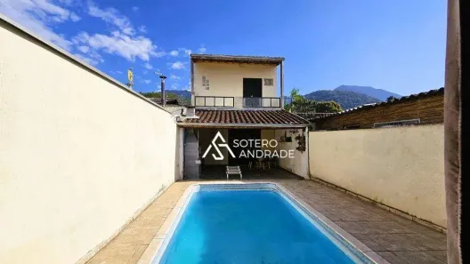 Casa com 3 Quartos para alugar, 100m² no Massaguaçu, Caraguatatuba
