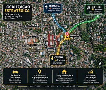 Lote/Terreno à venda, 323m² no Centro, Caxias do Sul