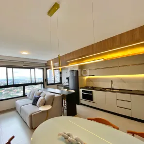Apartamento com 2 Quartos para alugar, 63m² no Serrinha, Goiânia