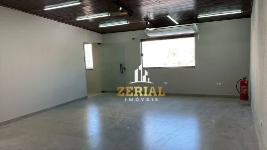 Sala Comercial para alugar, 120m² no Campestre, Santo André