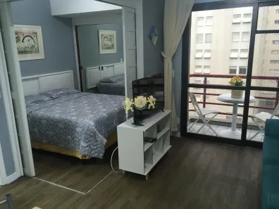 Flat com 1 Quarto para alugar, 35m² no Moema, São Paulo
