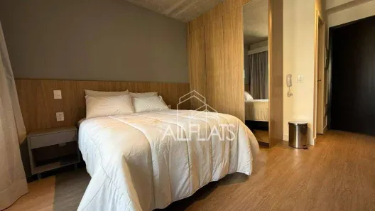 Apartamento com 1 Quarto para venda ou aluguel, 25m² no Indianópolis, São Paulo