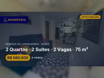 Casa com 2 Quartos à venda, 75m² no Morada de Laranjeiras, Serra