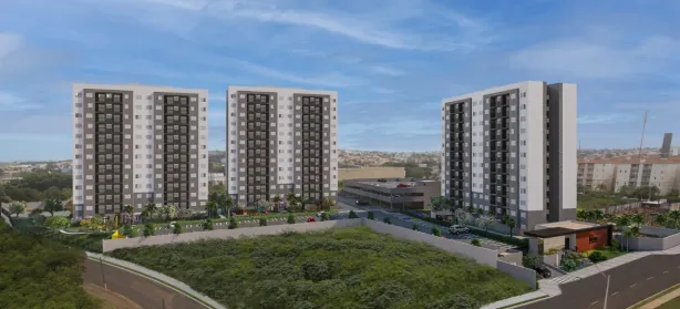Apartamento com 2 Quartos à venda, 55m² no Vila São Francisco, Hortolândia