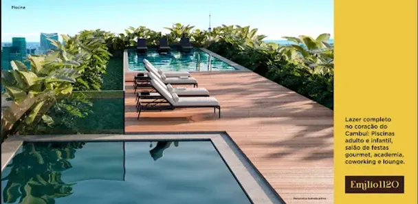Apartamento com 3 Quartos à venda, 120m² no Cambuí, Campinas