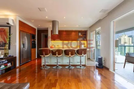 Apartamento com 3 Quartos à venda, 131m² no Cidade Monções, São Paulo