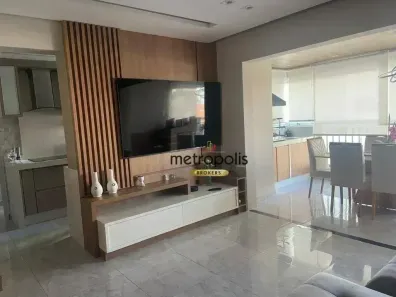 Apartamento com 3 Quartos à venda, 103m² no Vila Assunção, Santo André