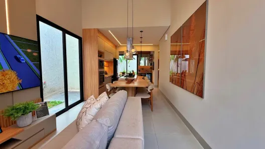Casa de Condomínio com 3 Quartos à venda, 124m² no Lifa Home, Senador Canedo