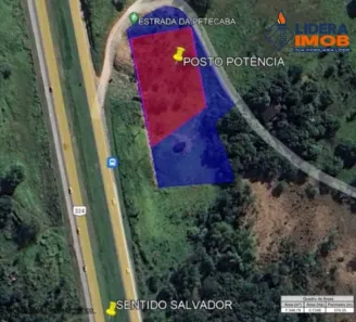 Lote/Terreno à venda, 7348m² no Distrito Industrial, Candeias