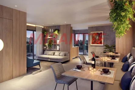 Apartamento com 1 Quarto à venda, 28m² no Vila Gustavo, São Paulo