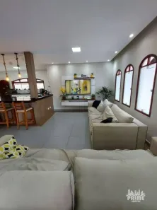 Casa com 4 Quartos para alugar, 250m² no Flórida, Praia Grande