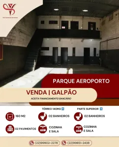 Galpão/Depósito/Armazém para alugar, 160m² no Parque Aeroporto, Macaé