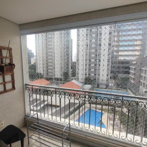 Apartamento com 2 Quartos para venda ou aluguel, 99m² no Jardim das Acácias, São Paulo