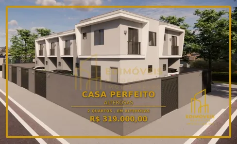 Casa com 2 Quartos à venda, 43m² no Alterosas, Serra