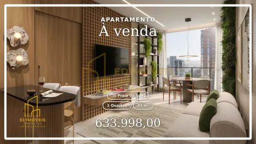 Apartamento com 1 Quarto à venda, 41m² no Praia do Suá, Vitória
