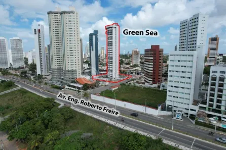 Apartamento com 1 Quarto à venda, 33m² no Ponta Negra, Natal