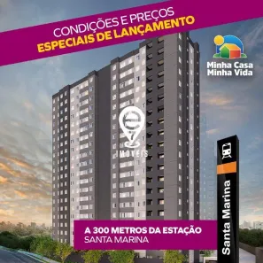 Apartamento com 2 Quartos à venda, 34m² no Água Branca, São Paulo