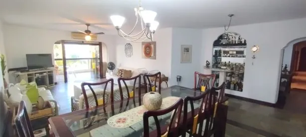 Apartamento com 4 Quartos para alugar, 180m² no Enseada, Guarujá