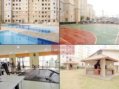 Apartamento com 2 Quartos para alugar, 44m² no Ponte Grande, Guarulhos