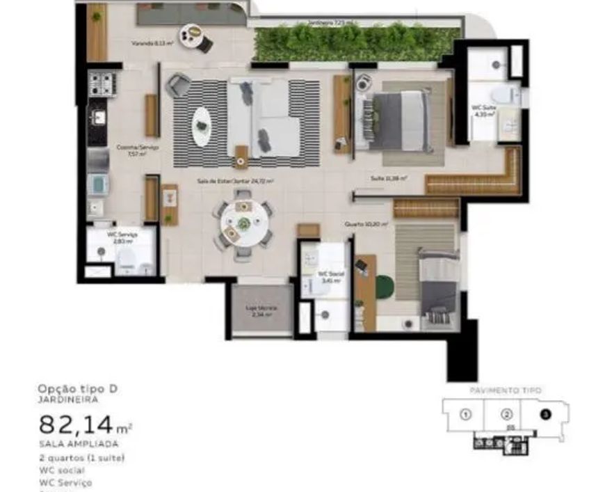 HEMISPHERE RESIDENCE no Meireles, Fortaleza