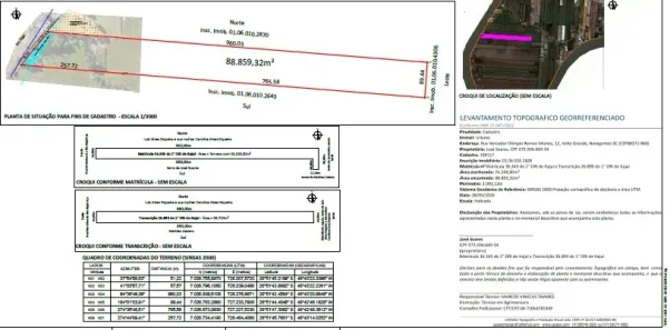 Lote/Terreno à venda, 88859m² no Volta Grande, Navegantes