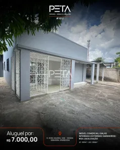 Ponto Comercial com 2 Quartos para alugar, 294m² no Nossa Senhora Aparecida, Boa Vista