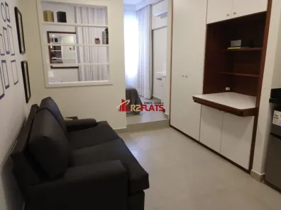 Flat com 1 Quarto para alugar, 34m² no Cerqueira César, São Paulo