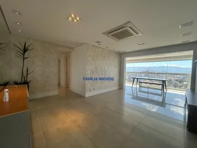 Apartamento com 4 Quartos para alugar, 132m² no Embaré, Santos