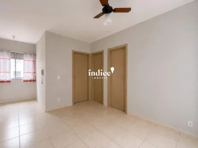 Apartamento com 2 Quartos para alugar, 43m² no Jardim Heitor Rigon, Ribeirão Preto