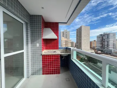 Apartamento com 1 Quarto à venda, 47m² no Guilhermina, Praia Grande