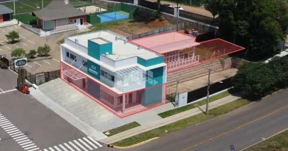 Prédio Comercial à venda, 352m² no Jardim Europa, Santa Cruz do Sul
