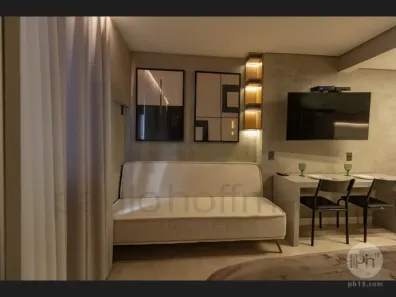Flat com 1 Quarto para venda ou aluguel, 25m² no Moema, São Paulo