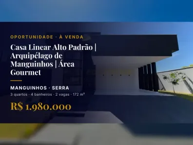 Casa com 3 Quartos à venda, 172m² no Manguinhos, Serra