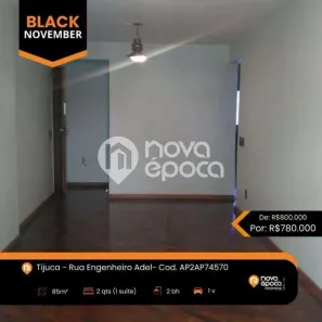 Apartamento com 2 Quartos à venda, 85m² no Tijuca, Rio de Janeiro