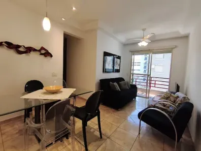 Apartamento com 2 Quartos para alugar, 60m² no Enseada, Guarujá